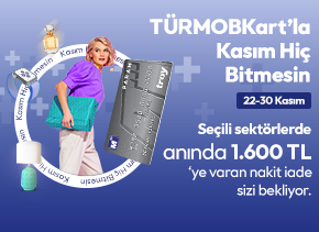 TÜRMOBKart ile Kasım Hiç Bitmesin!