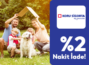 TÜRMOBKartlılara Koru Sigorta’da %2 Nakit İade!