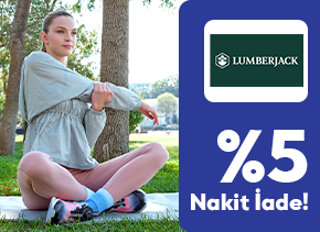 TÜRMOBKartlılara Lumberjack’de %5 Nakit İade!