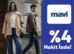 TÜRMOBkart ile Mavi Mağazalarından Yapacağınız Alışverişlerde %4 Nakit İade Fırsatı Sizi Bekliyor.